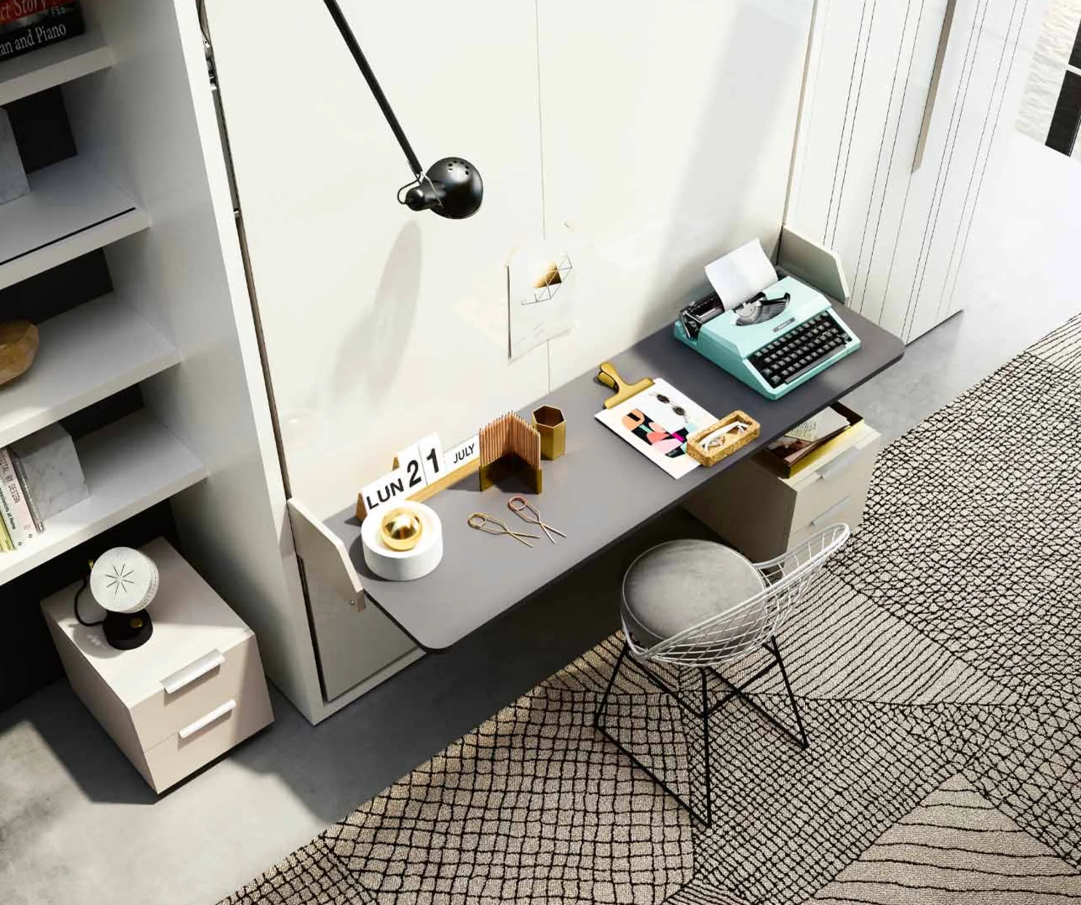 Armoire-lit PENELOPE DESK