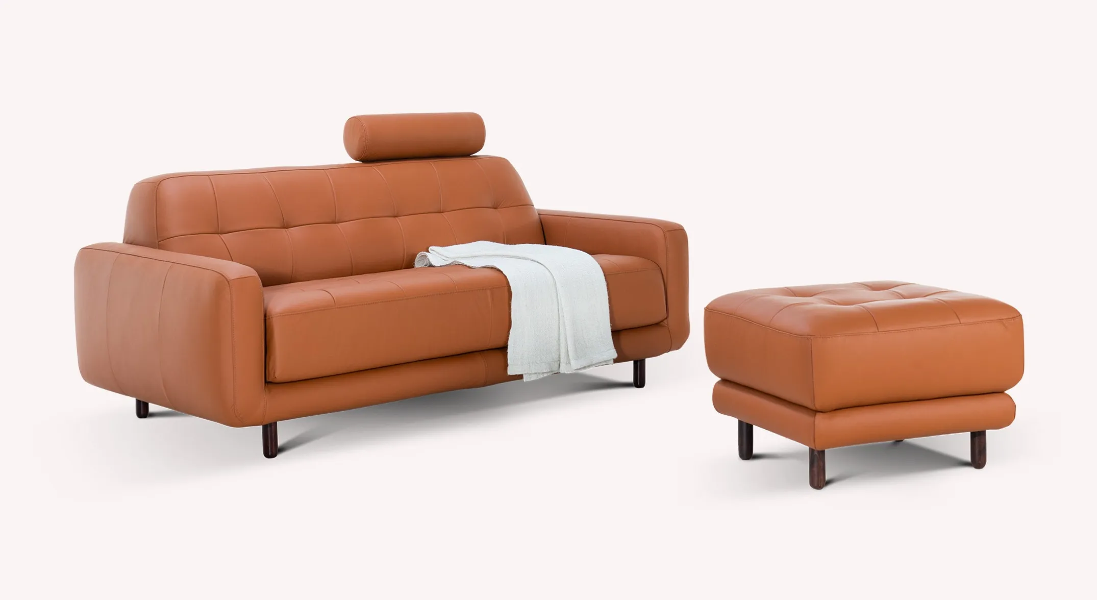 Canapé convertible CLARK Cuir