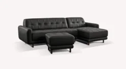Canapé-lit CLARK Angle Cuir