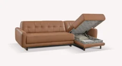 Canapé-lit CLARK Angle Cuir