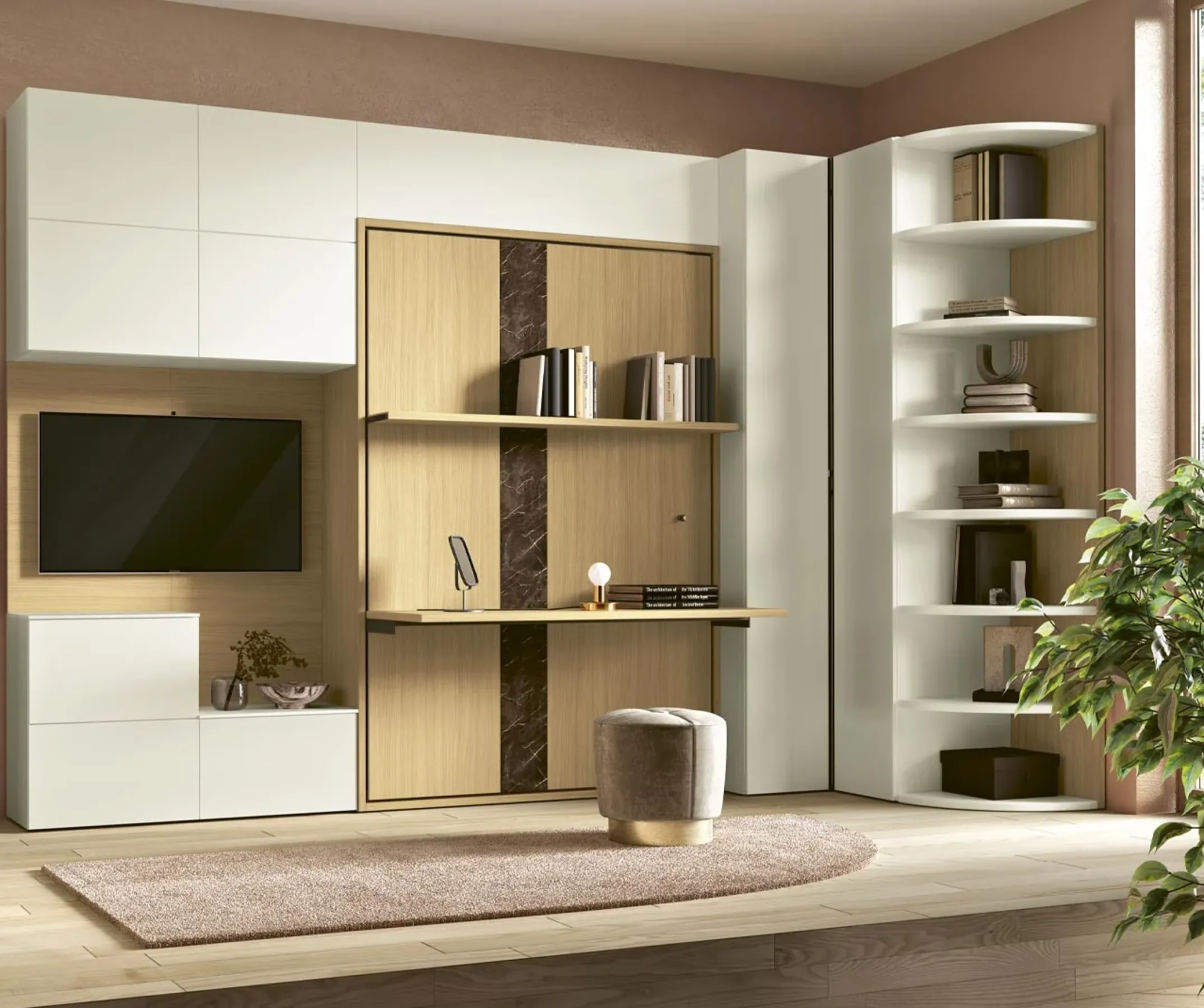 Lit escamotable LUCY BUREAU