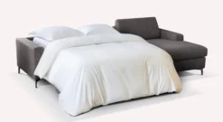 Lot canapé angle et pouf LISBONA