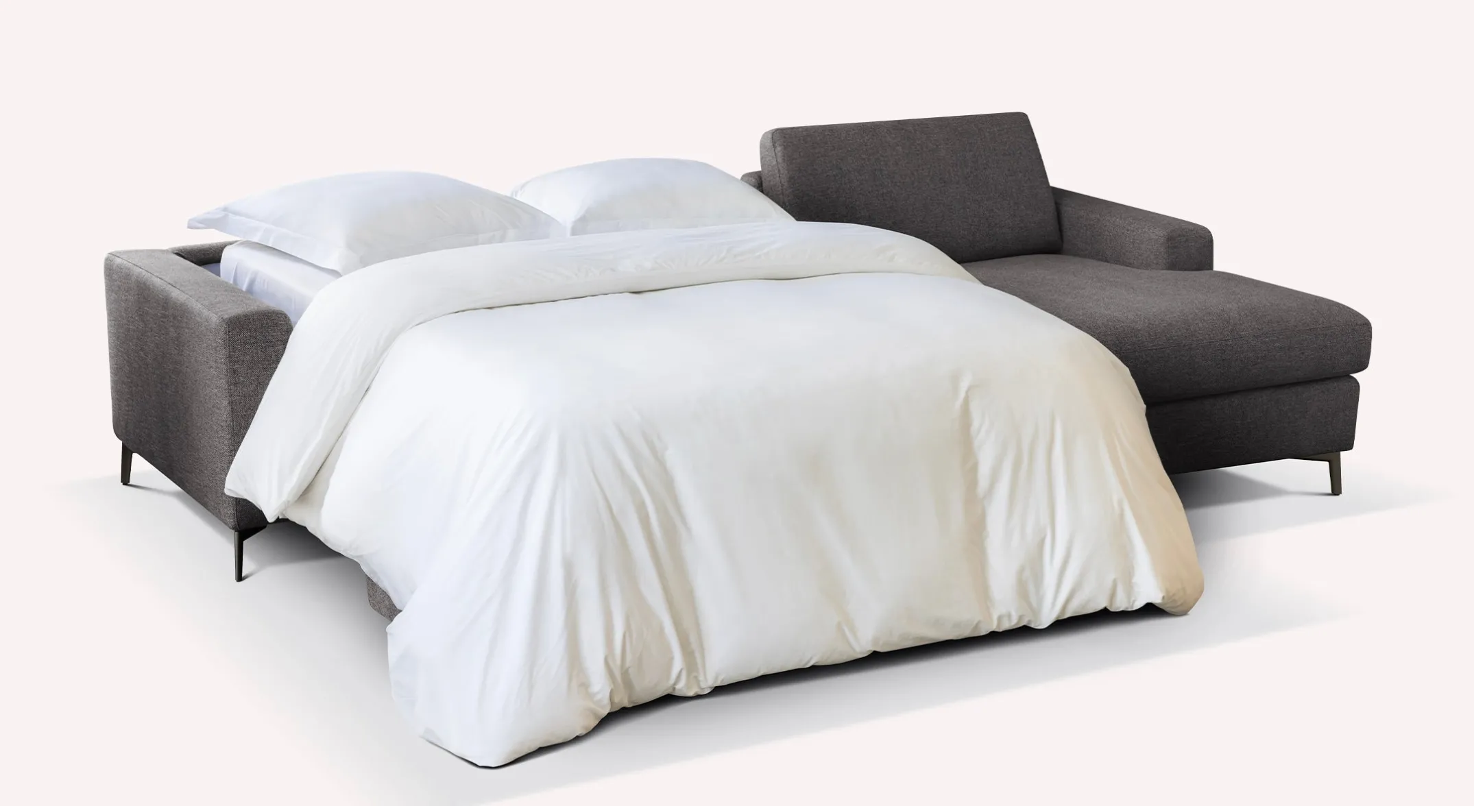 Lot canapé angle et pouf LISBONA