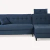 Lot canapé d'angle et fauteuil SOHO