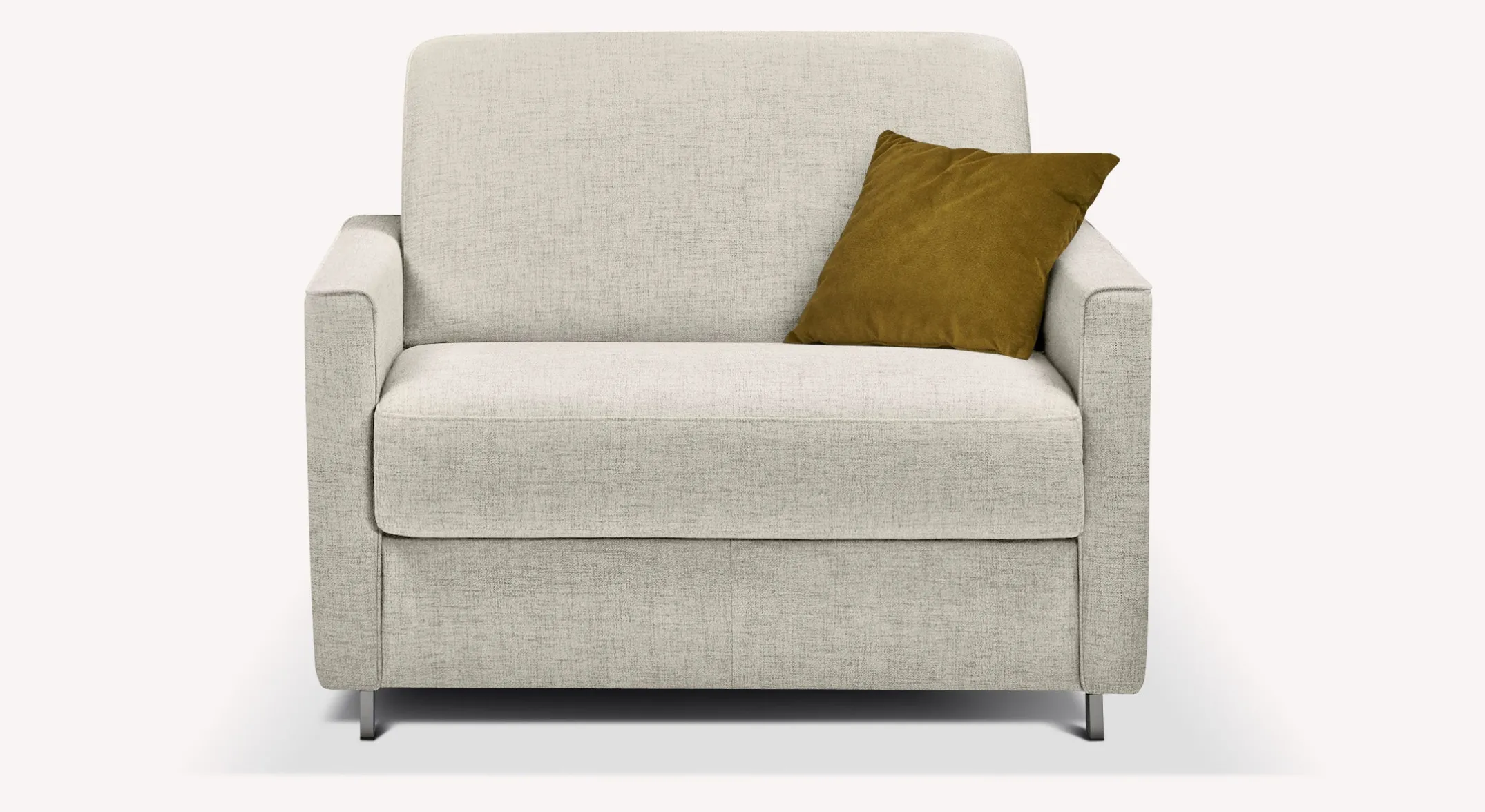 Lot canapé et fauteuil JIMMY Foster Ivoire