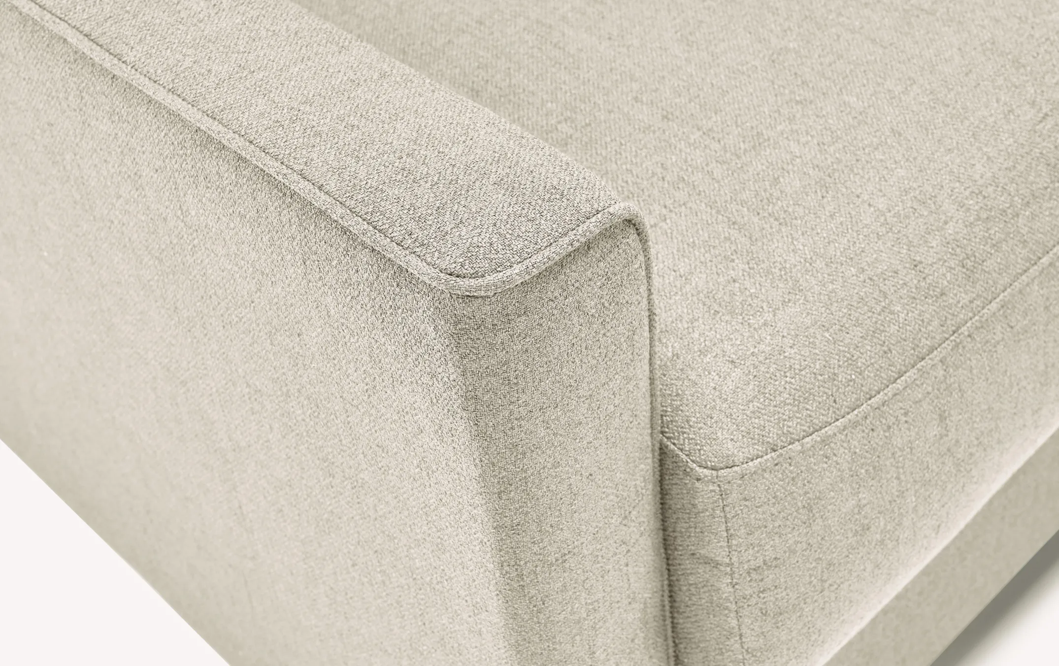 Lot canapé et fauteuil JIMMY Foster Ivoire