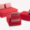 Lot canapé et fauteuils SUISSE