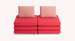 Lot canapé et fauteuils SUISSE