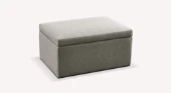 Lot canapé et pouf LYON