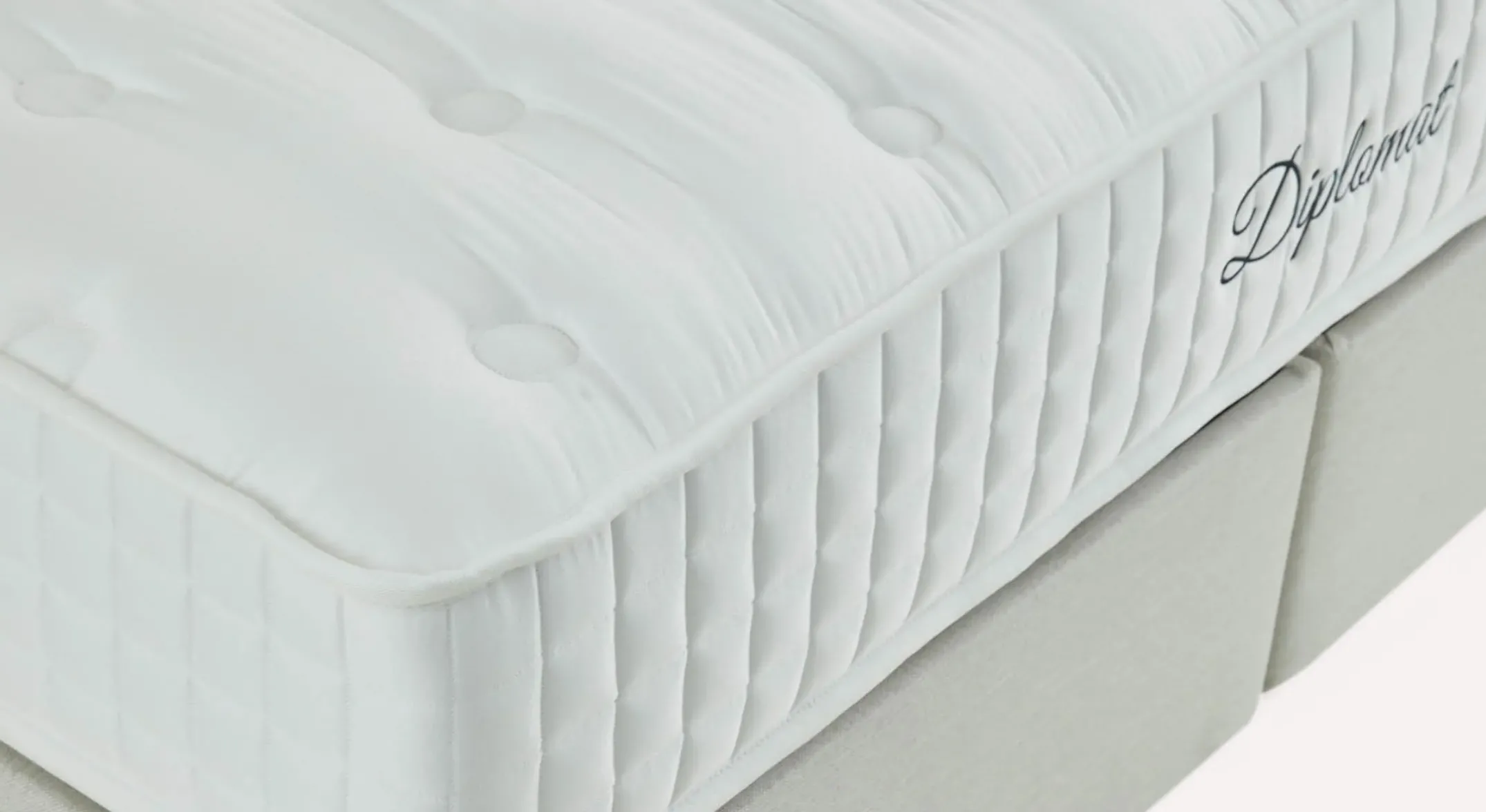 Pack lit coffre, matelas et tête de lit NINA