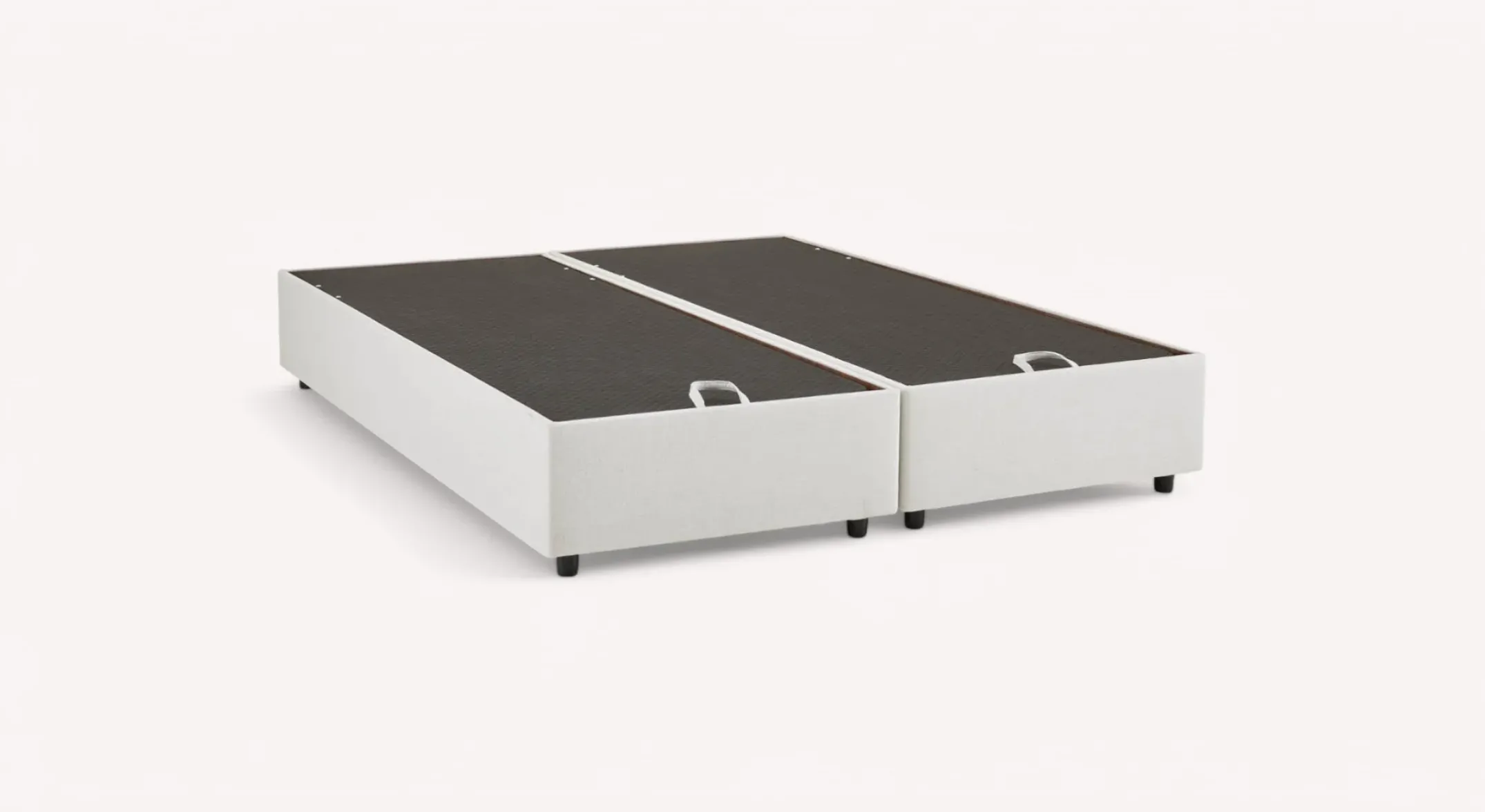 Pack lit coffre, matelas et tête de lit NINA