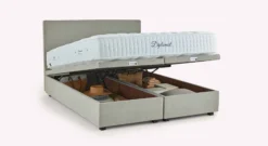 Pack lit coffre, matelas et tête de lit WARREN