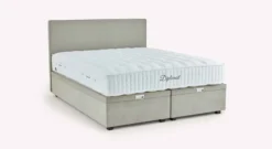 Pack lit coffre, matelas et tête de lit WARREN