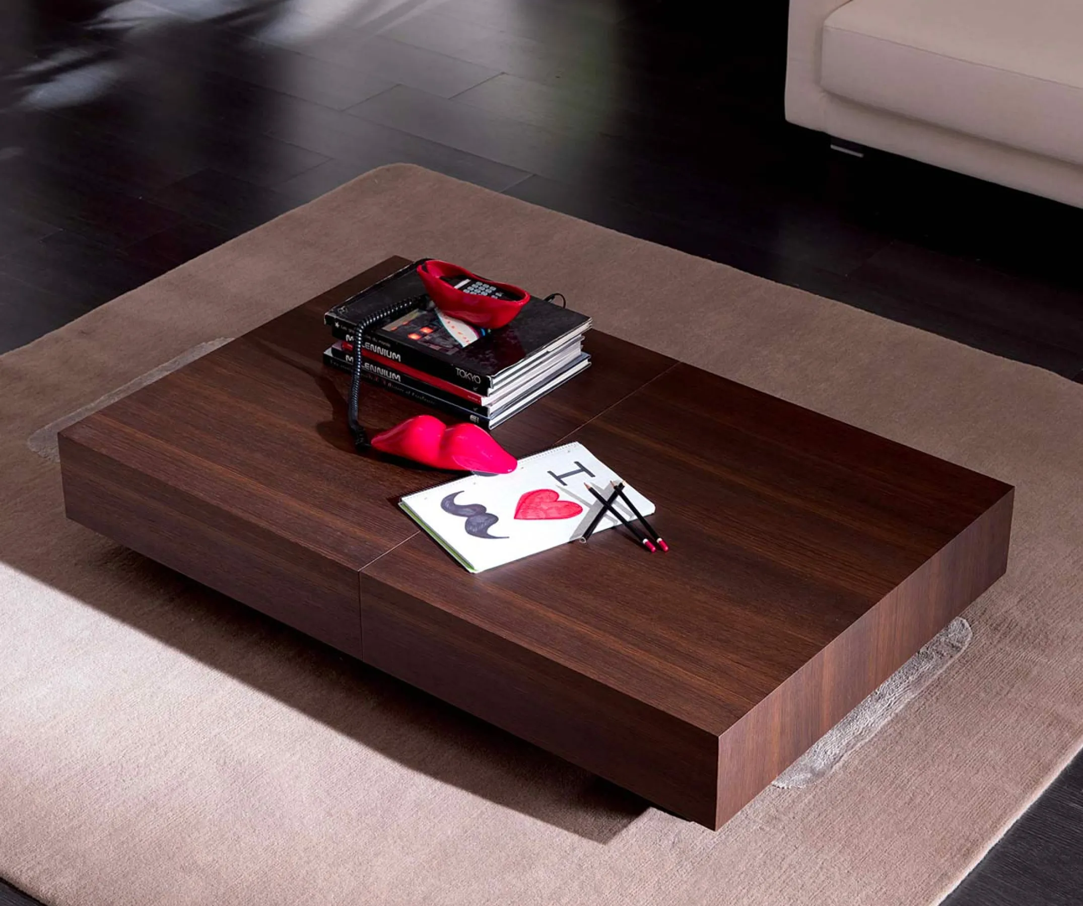 Table extensible BOX LEGNO